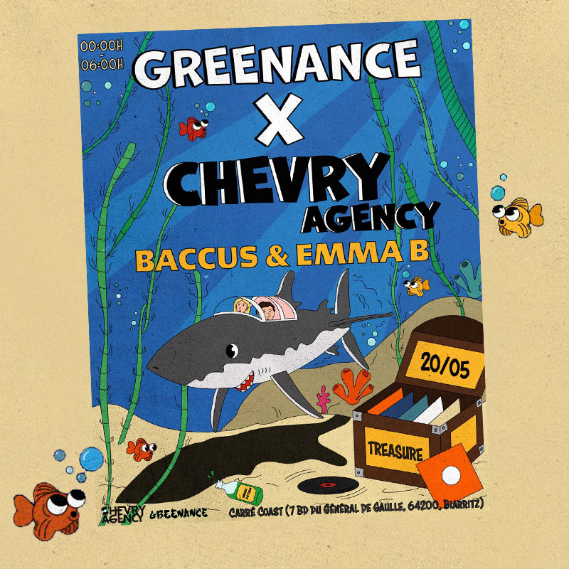 Greenance x chevry agency au Carré Coast